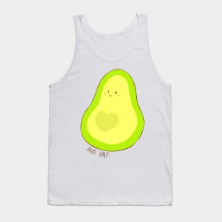 Half Avocado Couple Pair - Right Tank Top